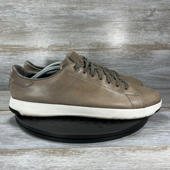 Cole Haan Men's Sneakers in Taupe and White - Picture 3 of 9